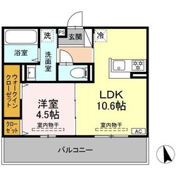 ヒルズスクエアの物件間取画像